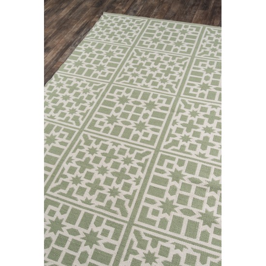 Rug, Madcap Cottage, Palm Beach, PAM-1, Green, 2'3" X 8' Runner, 44432