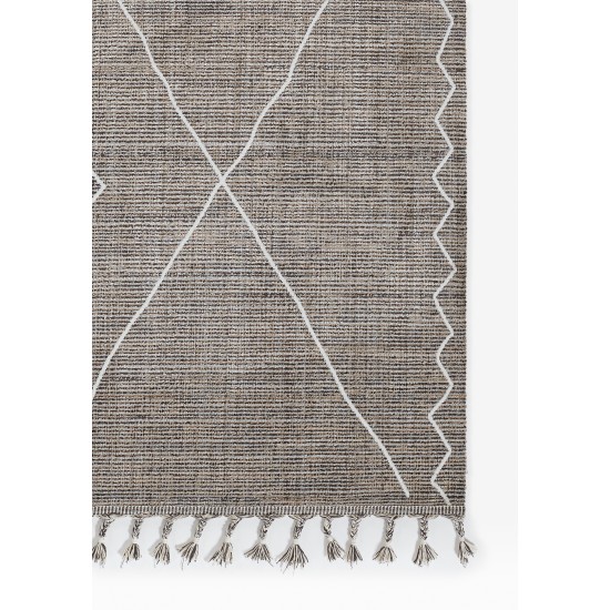 Rug, Momeni, Rabat, RBT-1, Grey, 2'7" X 7'10" Runner, 49423