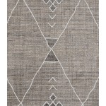 Rug, Momeni, Rabat, RBT-1, Grey, 2'7" X 7'10" Runner, 49423