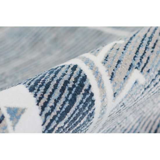 Rug, Momeni, Rabat, RBT-2, Blue, 5'3" X 7'6", 49430