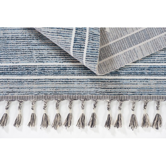Rug, Momeni, Rabat, RBT-2, Blue, 5'3" X 7'6", 49430