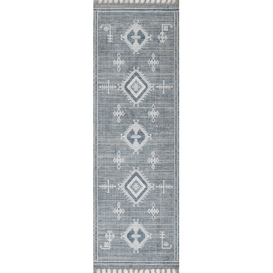 Rug, Momeni, Rabat, RBT-2, Blue, 10' X 14', 49431