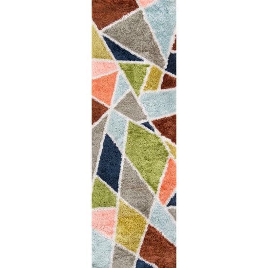 Rug, Novogratz, Retro, RET-1, Multi, 2' X 3', 36324