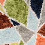 Rug, Novogratz, Retro, RET-1, Multi, 2' X 3', 36324