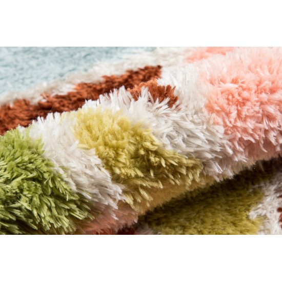 Rug, Novogratz, Retro, RET-1, Multi, 5' X 7'6", 36346