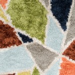 Rug, Novogratz, Retro, RET-1, Multi, 5' X 7'6", 36346