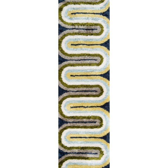 Rug, Novogratz, Retro, RET-2, Multi, 2' X 3', 36327