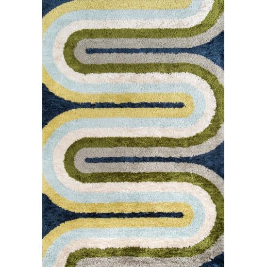 Rug, Novogratz, Retro, RET-2, Multi, 5' X 7'6", 36347