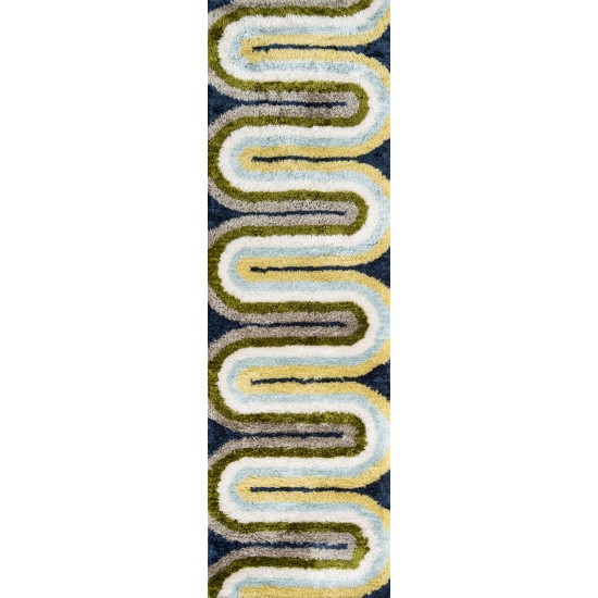 Rug, Novogratz, Retro, RET-2, Multi, 5' X 7'6", 36347