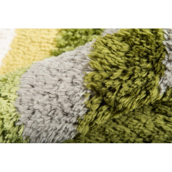 Rug, Novogratz, Retro, RET-3, Green, 2' X 3', 36329