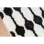 Rug, Novogratz, Retro, RET-4, Black, 2' X 3', 36331