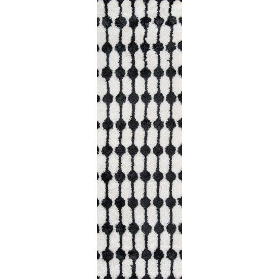 Rug, Novogratz, Retro, RET-4, Black, 2' X 3', 36331