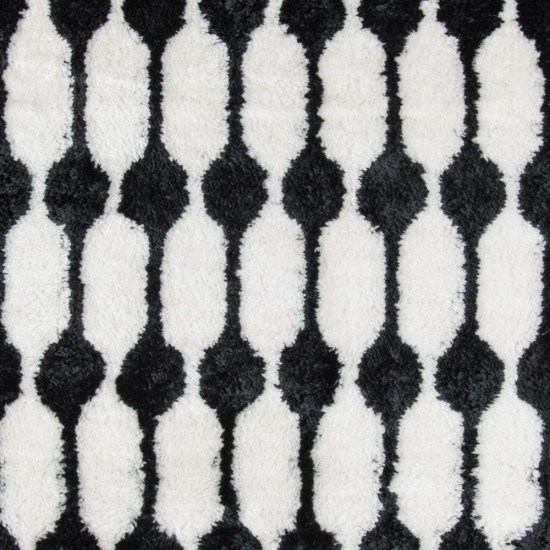 Rug, Novogratz, Retro, RET-4, Black, 2' X 3', 36331