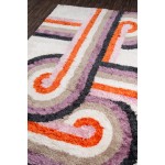 Rug, Novogratz, Retro, RET-5, Lavender, 7'6" X 9'6", 36366