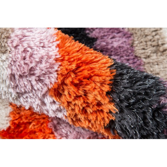 Rug, Novogratz, Retro, RET-5, Lavender, 7'6" X 9'6", 36366