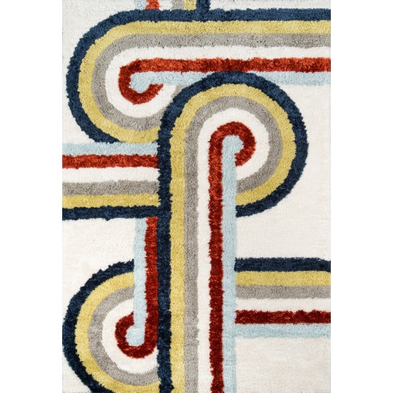 Rug, Novogratz, Retro, RET-5, Multi, 2'3" X 7'6" Runner, 36378