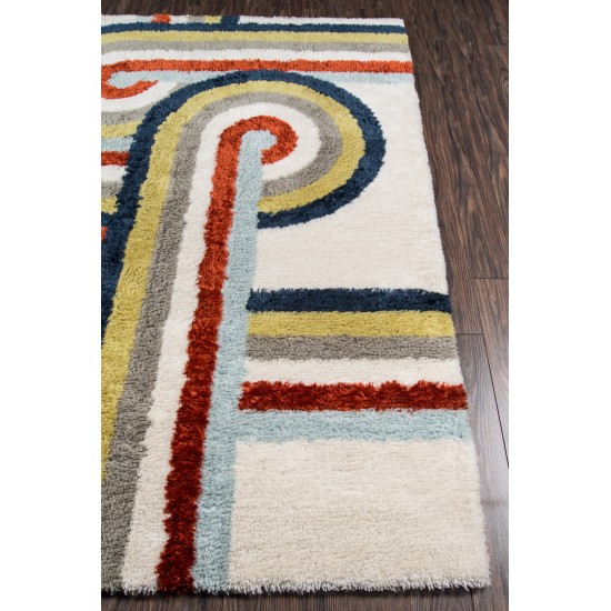 Rug, Novogratz, Retro, RET-5, Multi, 3'6" X 5'6", 36343