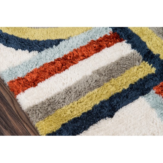 Rug, Novogratz, Retro, RET-5, Multi, 5' X 7'6", 36356