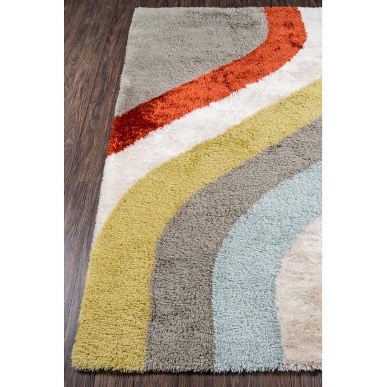 Rug, Novogratz, Retro, RET-6, Multi, 2' X 3', 36334