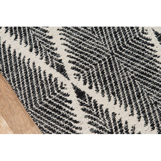 Rug, Erin Gates, River, RIV-1, Black, 2' X 3', 39896