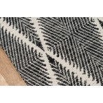 Rug, Erin Gates, River, RIV-1, Black, 2'3" X 8' Runner, 44425