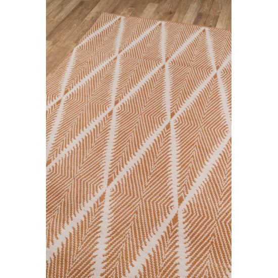 Rug, Erin Gates, River, RIV-1, Orange, 2'3" X 8' Runner, 44423