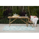 Rug, Momeni, Riviera, RV-01, Aqua, 2' X 3', 48251