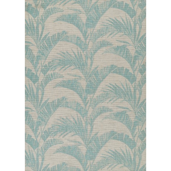 Rug, Momeni, Riviera, RV-01, Aqua, 2'7" X 7'6" Runner, 48265