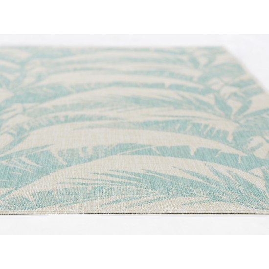 Rug, Momeni, Riviera, RV-01, Aqua, 2'7" X 7'6" Runner, 48265