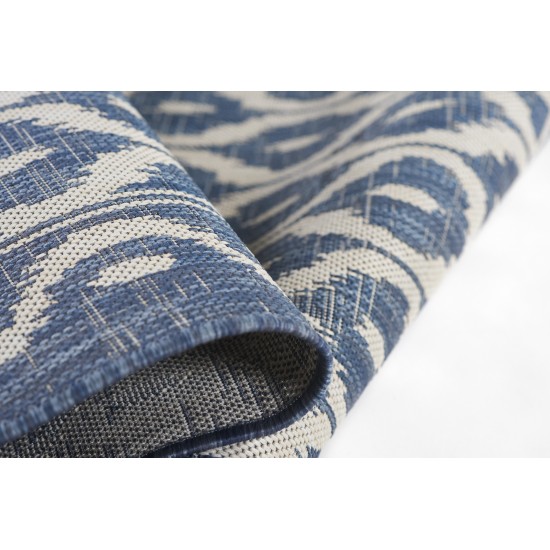 Rug, Momeni, Riviera, RV-02, Blue, 5'3" X 7', 48308