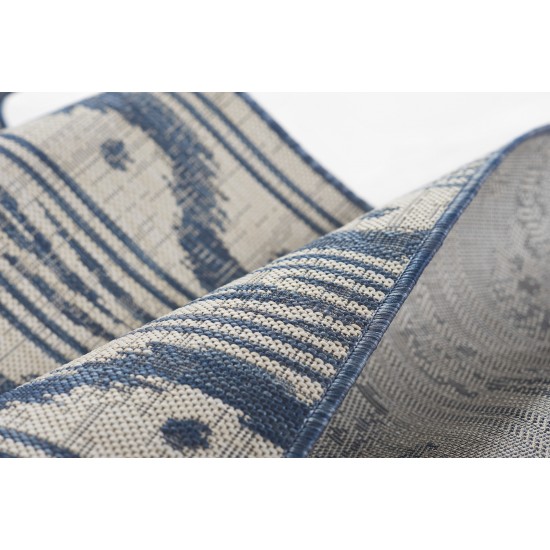 Rug, Momeni, Riviera, RV-05, Blue, 8' X 10', 48338