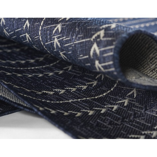 Rug, Momeni, Riviera, RV-06, Navy, 5'3" X 7', 48313