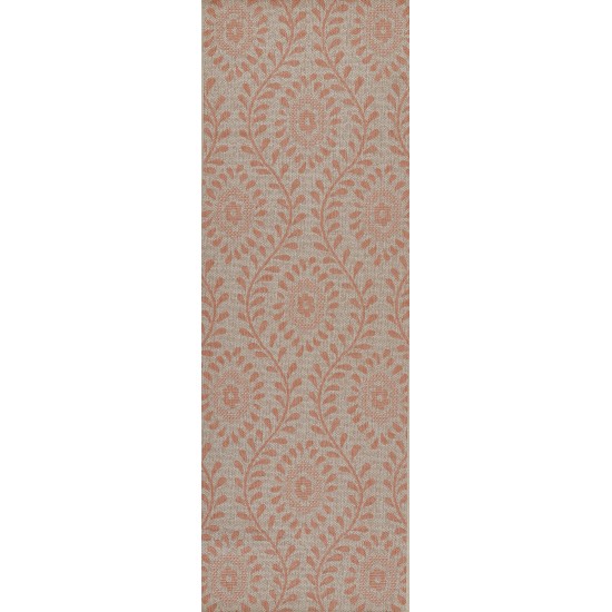 Rug, Momeni, Riviera, RV-09, Coral, 2' X 3', 48358