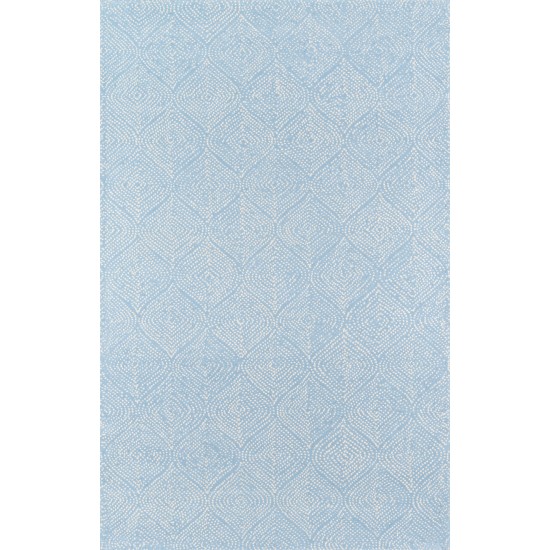 Rug, Madcap Cottage, Roman Holiday, ROH-1, Light Blue, 2' X 3', 43088