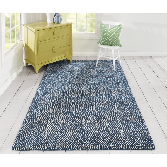 Rug, Madcap Cottage, Roman Holiday, ROH-1, Navy, 8' X 10', 43103