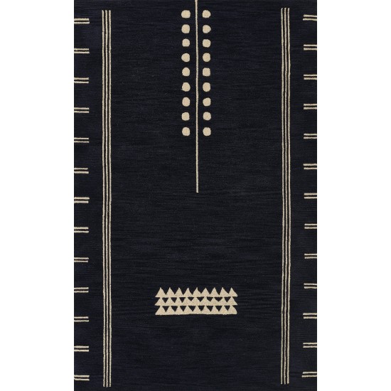 Rug, Momeni, Simba, SIM-5, Navy, 2' X 3', 48419