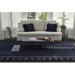 Rug, Momeni, Simba, SIM-5, Navy, 2' X 3', 48419