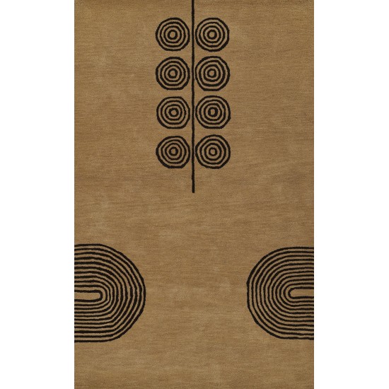 Rug, Momeni, Simba, SIM-6, Beige, 2'6" X 8' Runner, 49357