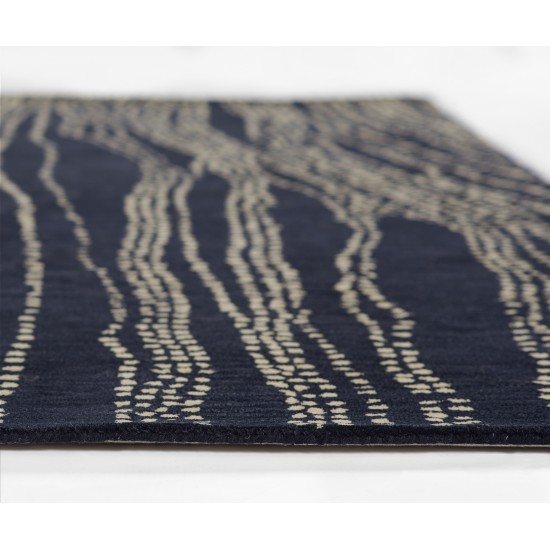 Rug, Momeni, Simba, SIM-7, Navy, 2' X 3', 49352