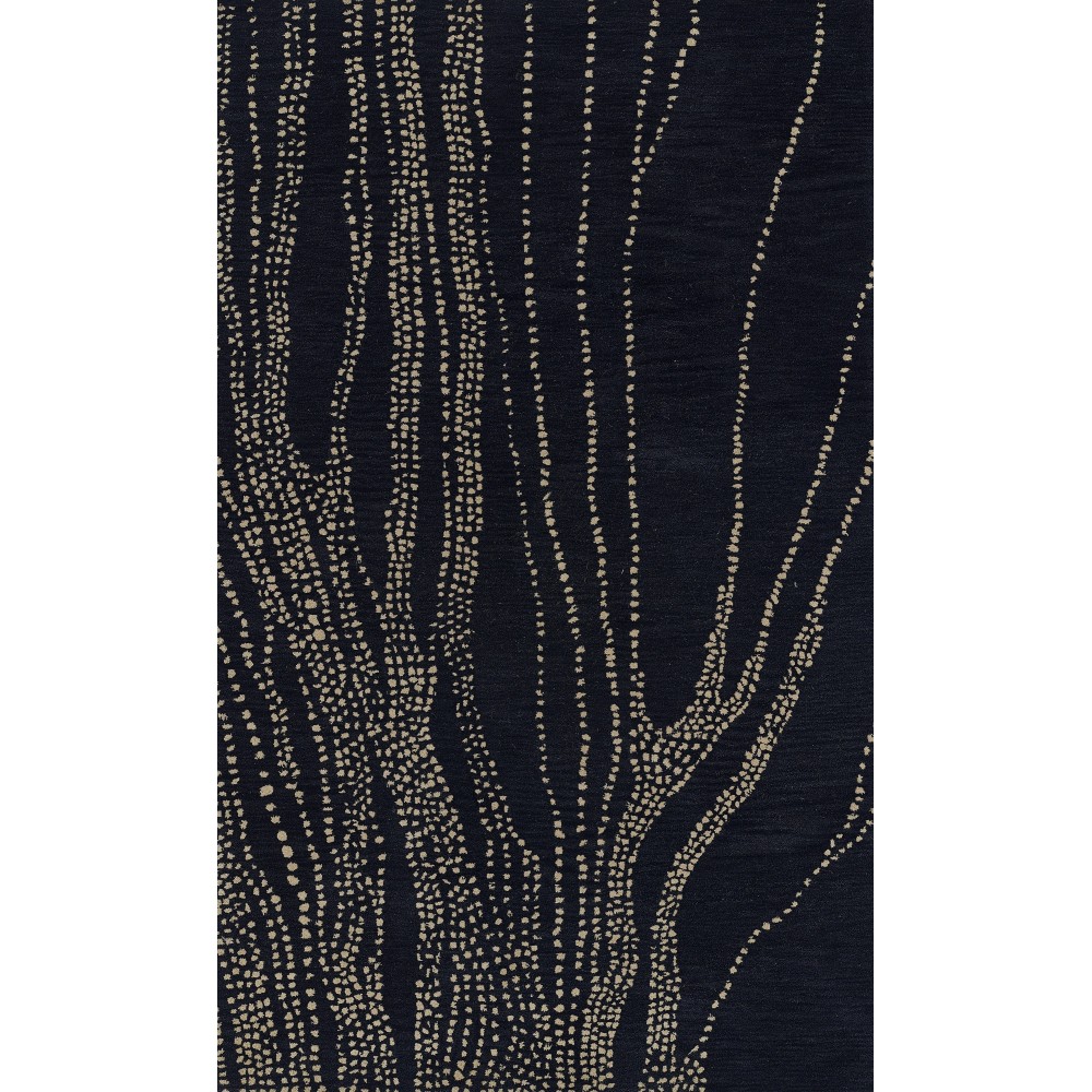 Rug, Momeni, Simba, SIM-7, Navy, 2'6" X 8' Runner, 49355