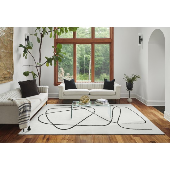 Rug, Momeni, Simba, SIM-8, Ivory, 2'6" X 8' Runner, 49358