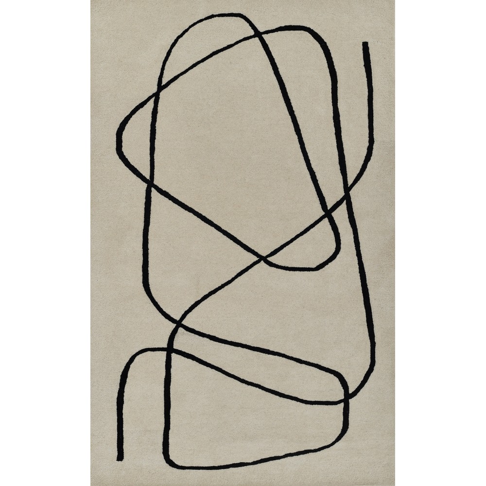 Rug, Momeni, Simba, SIM-8, Ivory, 9' X 12', 49376 Rug, Momeni, Simba, SIM-8, Ivory, 9' X 12', 49376