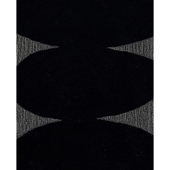 Rug, Momeni, Simba, SIM-9, Black, 2' X 3', 49354