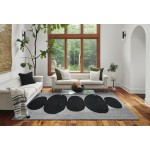 Rug, Momeni, Simba, SIM-9, Black, 3'6" X 5'6", 49363
