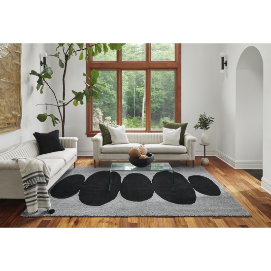 Rug, Momeni, Simba, SIM-9, Black, 3'6" X 5'6", 49363