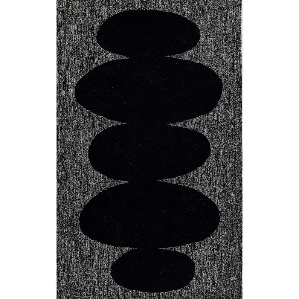 Rug, Momeni, Simba, SIM-9, Black, 5' X 8', 49368