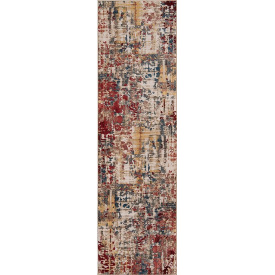 Rug, Momeni, Studio, STU-2, Multi, 7'6" X 9'6", 40079