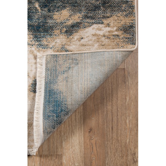 Rug, Momeni, Studio, STU-3, Blue, 2' X 3', 40046