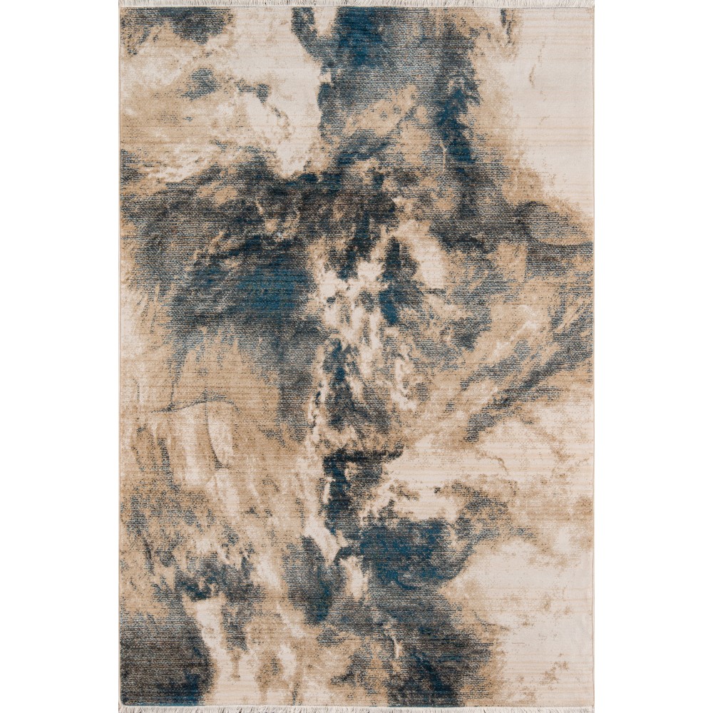 Rug, Momeni, Studio, STU-3, Blue, 2'3" X 8' Runner, 40054