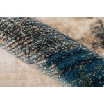 Rug, Momeni, Studio, STU-3, Blue, 2'3" X 8' Runner, 40054